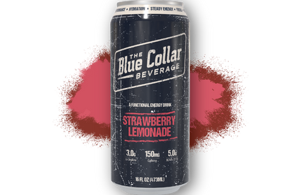 Strawberry Lemonade – The Blue Collar Beverage 16oz Can